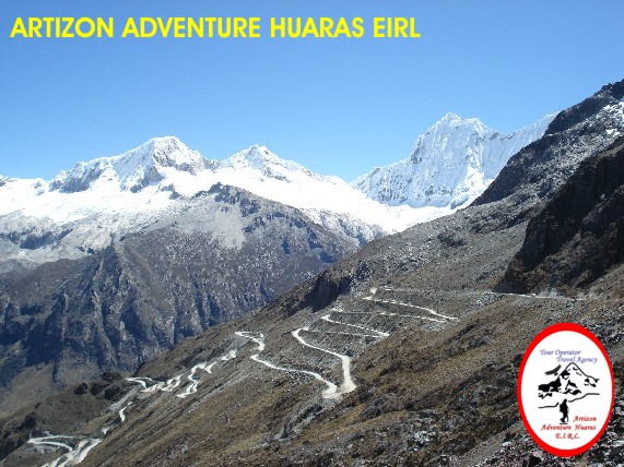 Carretera de Llanganuco a Pomabamba